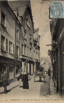 Carte postale ancienne Orleans MJA — Orléans (Loiret)
