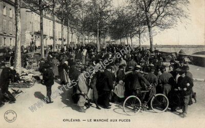 Carte postale ancienne Orleans Mp — Orléans (Loiret)