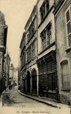 Carte postale ancienne Orleans Mus — Orléans (Loiret)