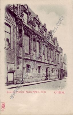 Carte postale ancienne Orleans Mus — Orléans (Loiret)