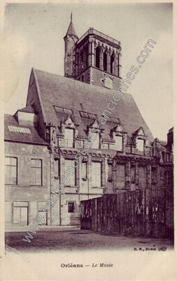 Carte postale ancienne Orleans Mus — Orléans (Loiret)