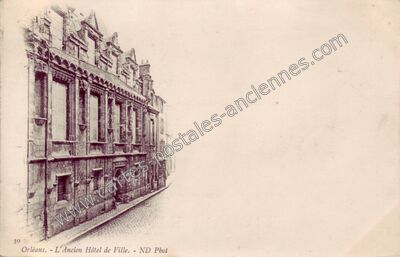 Carte postale ancienne Orleans Mus — Orléans (Loiret)