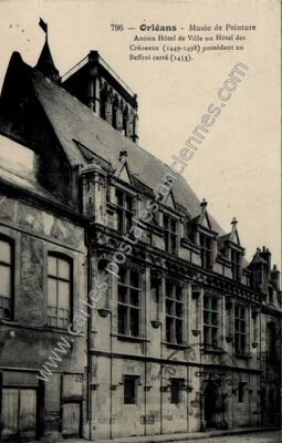 Carte postale ancienne Orleans Mus — Orléans (Loiret)