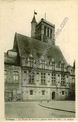 Carte postale ancienne Orleans Mus — Orléans (Loiret)