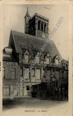 Carte postale ancienne Orleans Mus — Orléans (Loiret)