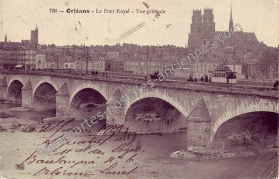 Carte postale ancienne Orleans P1 — Orléans (Loiret)