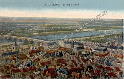 Carte postale ancienne Orleans Pa — Orléans (Loiret)