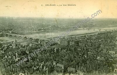 Carte postale ancienne Orleans Pa — Orléans (Loiret)