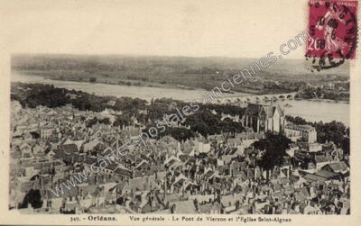 Carte postale ancienne Orleans Pa — Orléans (Loiret)