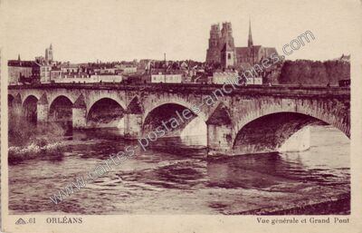 Carte postale ancienne Orleans Pa — Orléans (Loiret)