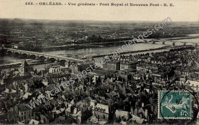 Carte postale ancienne Orleans Pa — Orléans (Loiret)