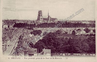 Carte postale ancienne Orleans Pa — Orléans (Loiret)