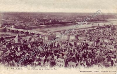 Carte postale ancienne Orleans Pa — Orléans (Loiret)
