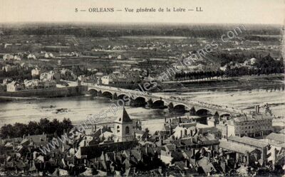 Carte postale ancienne Orleans Pa — Orléans (Loiret)