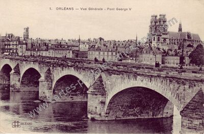 Carte postale ancienne Orleans Pa — Orléans (Loiret)