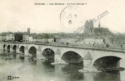 Carte postale ancienne Orleans Pa — Orléans (Loiret)