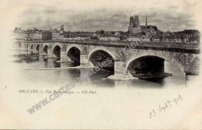 Carte postale ancienne Orleans Pa — Orléans (Loiret)
