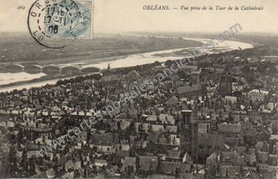 Carte postale ancienne Orleans Pa — Orléans (Loiret)