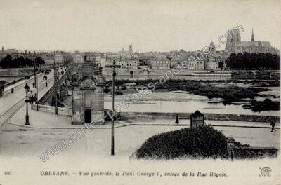 Carte postale ancienne Orleans Pa — Orléans (Loiret)
