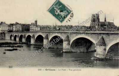 Carte postale ancienne Orleans Pa — Orléans (Loiret)