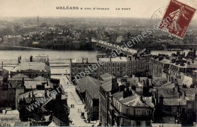 Carte postale ancienne Orleans Pa — Orléans (Loiret)