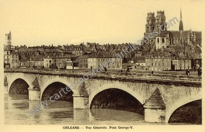 Carte postale ancienne Orleans Pa — Orléans (Loiret)
