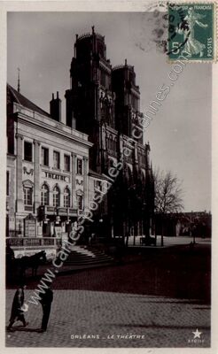 Carte postale ancienne Orleans Th — Orléans (Loiret)