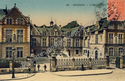Carte postale ancienne L'Hôtel de Ville — Orléans (Loiret)