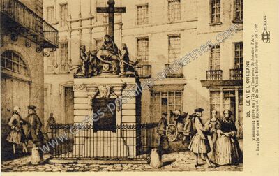 Carte postale ancienne Le Vieil Orléans — Orléans (Loiret)