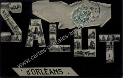 Carte postale ancienne Orleans — Orléans (Loiret)