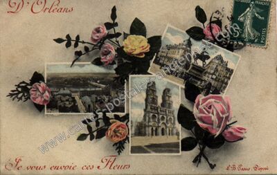 Carte postale ancienne Orleans — Orléans (Loiret)