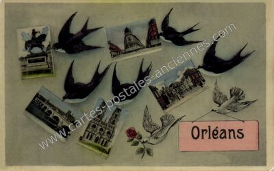 Carte postale ancienne Orleans — Orléans (Loiret)