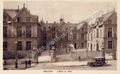 Carte postale ancienne L'Hôtel de Ville — Orléans (Loiret)