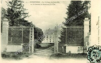 Carte postale ancienne Joinville — Pithiviers (Loiret)