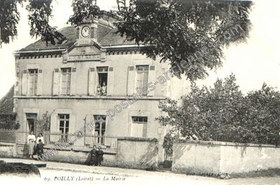 Carte postale ancienne Poilly — Poilly-lez-Gien (Loiret)