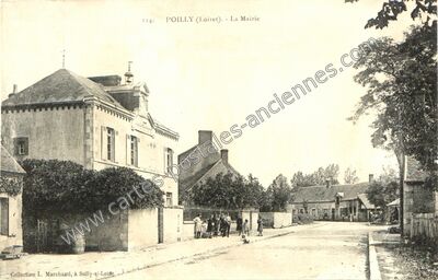 Carte postale ancienne Poilly — Poilly-lez-Gien (Loiret)