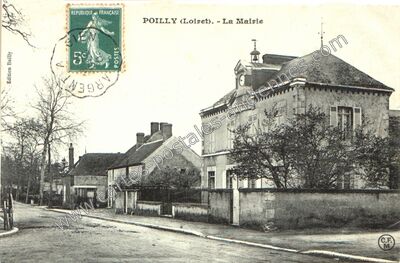 Carte postale ancienne Poilly — Poilly-lez-Gien (Loiret)