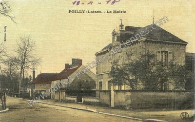 Carte postale ancienne Poilly — Poilly-lez-Gien (Loiret)