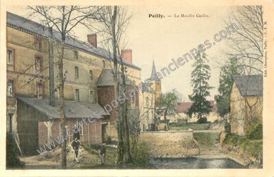 Carte postale ancienne Poilly — Poilly-lez-Gien (Loiret)