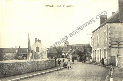 Carte postale ancienne Poilly — Poilly-lez-Gien (Loiret)