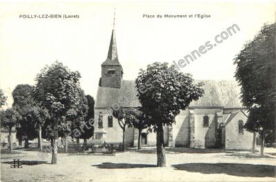 Carte postale ancienne Poilly — Poilly-lez-Gien (Loiret)
