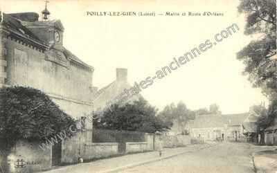 Carte postale ancienne Poilly — Poilly-lez-Gien (Loiret)