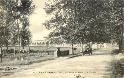 Carte postale ancienne Poilly — Poilly-lez-Gien (Loiret)