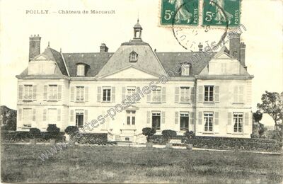 Carte postale ancienne Poilly — Poilly-lez-Gien (Loiret)
