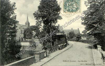 Carte postale ancienne Poilly — Poilly-lez-Gien (Loiret)