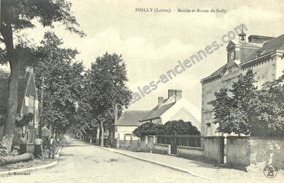 Carte postale ancienne Poilly — Poilly-lez-Gien (Loiret)