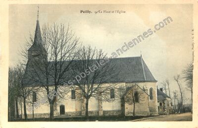 Carte postale ancienne Poilly — Poilly-lez-Gien (Loiret)