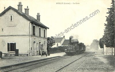 Carte postale ancienne Poilly — Poilly-lez-Gien (Loiret)