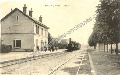 Carte postale ancienne Poilly — Poilly-lez-Gien (Loiret)
