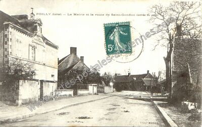 Carte postale ancienne Poilly — Poilly-lez-Gien (Loiret)
